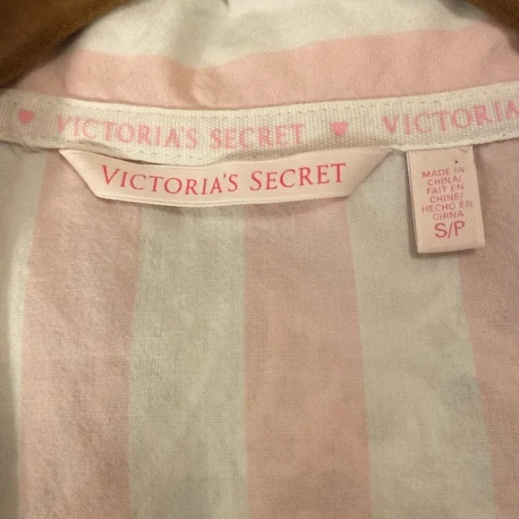 Victoria's Secret Cotton Long Sleeve Sleepshirt, Size: Small - Picture 8 of 11